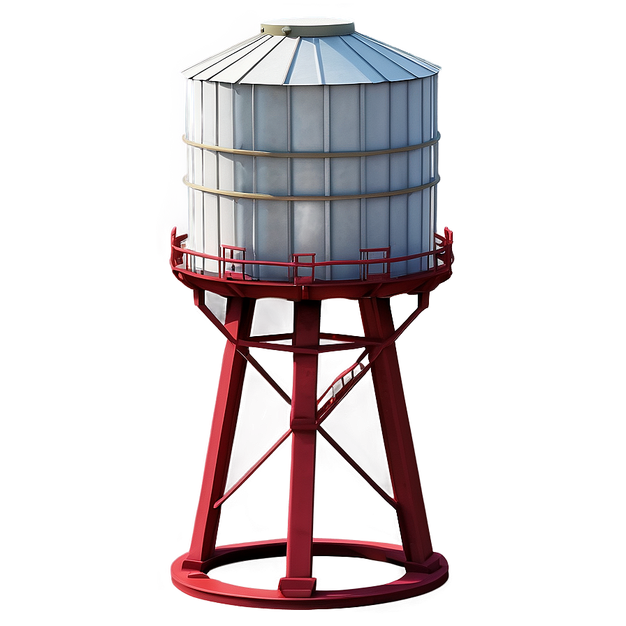 Miniature Model Water Tower Png 90