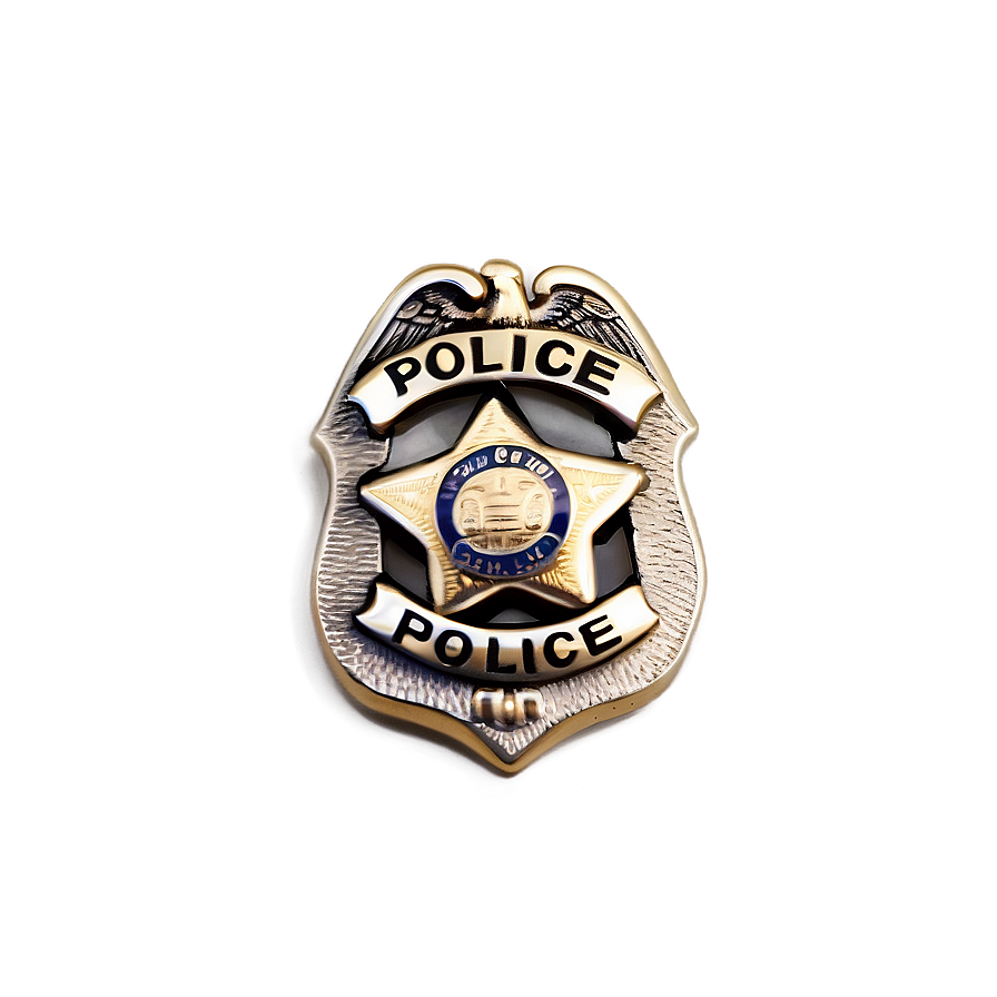 Miniature Police Badge Png 05252024