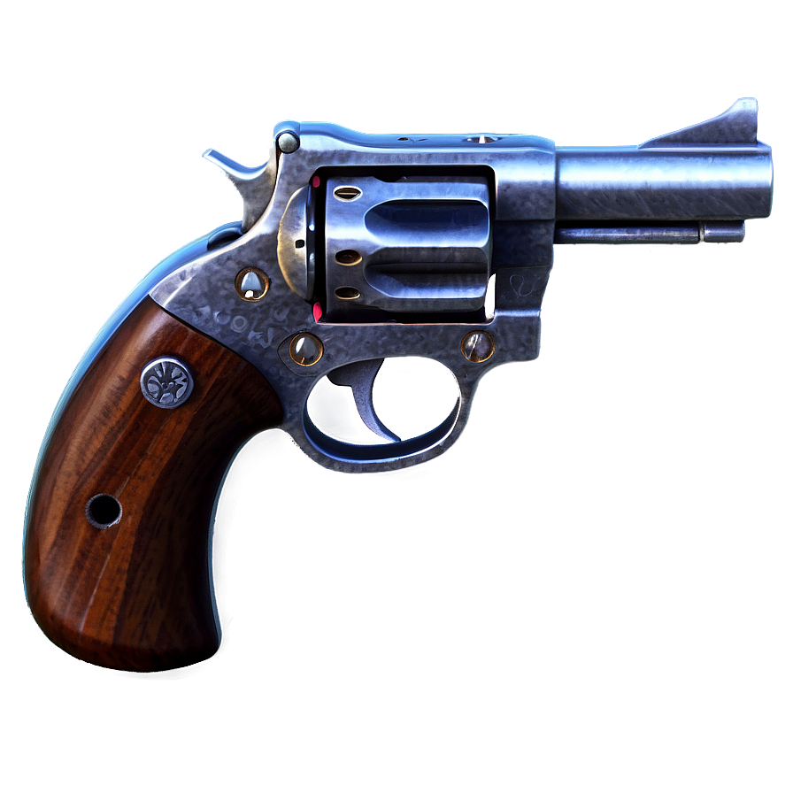 Miniature Revolver Model Png 15