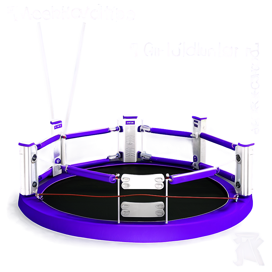 Miniature Wrestling Ring Model Png 06202024