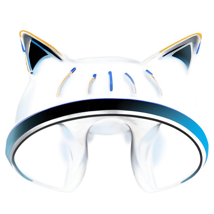 Minimal Cat Ear Icon Png 06212024