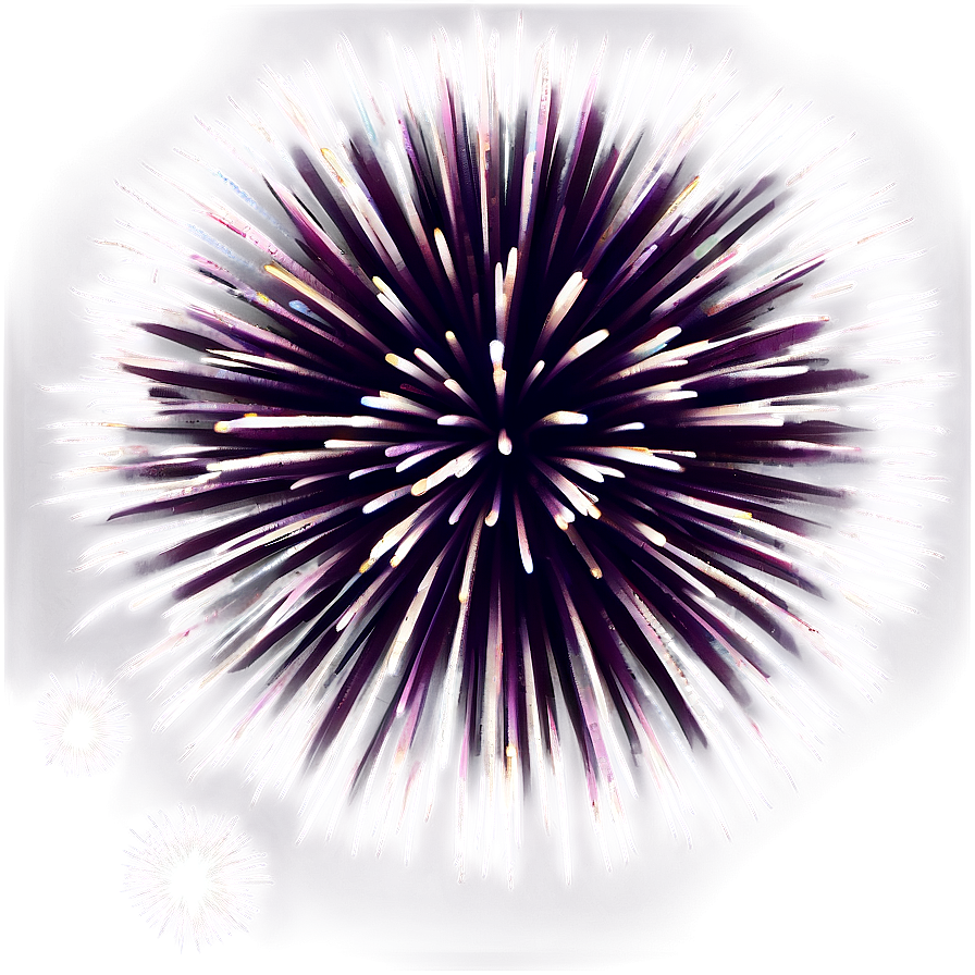 Minimal Mono Firework Png Fwl76