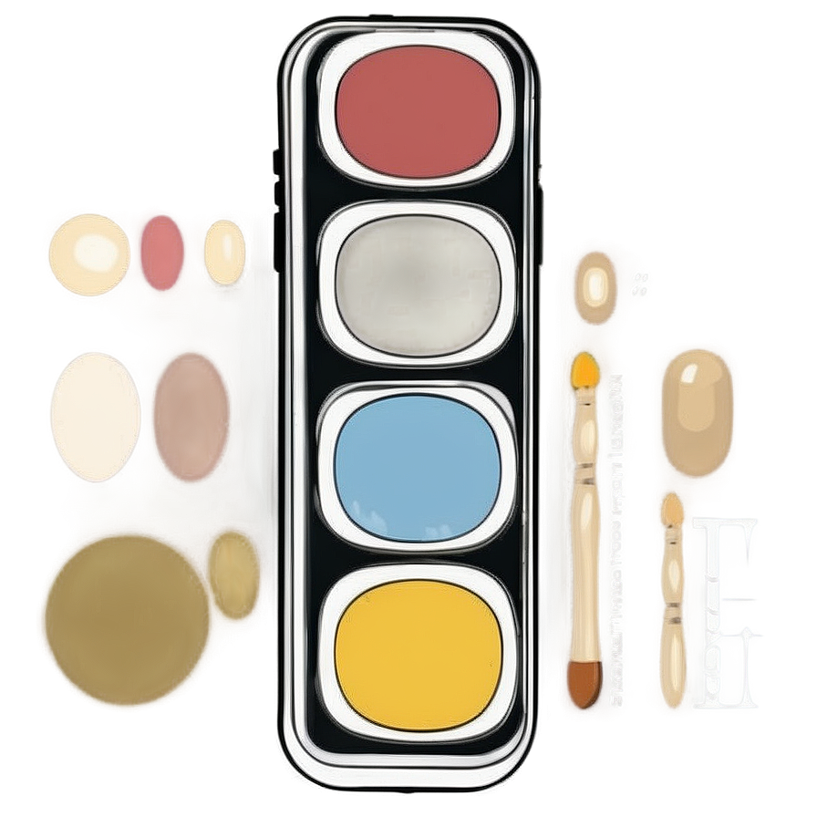 Minimalist Art Palette Png Sgb