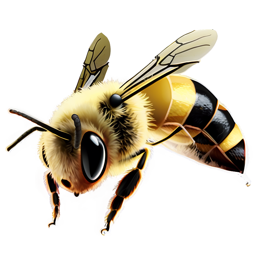 Minimalist Bee Png Qam