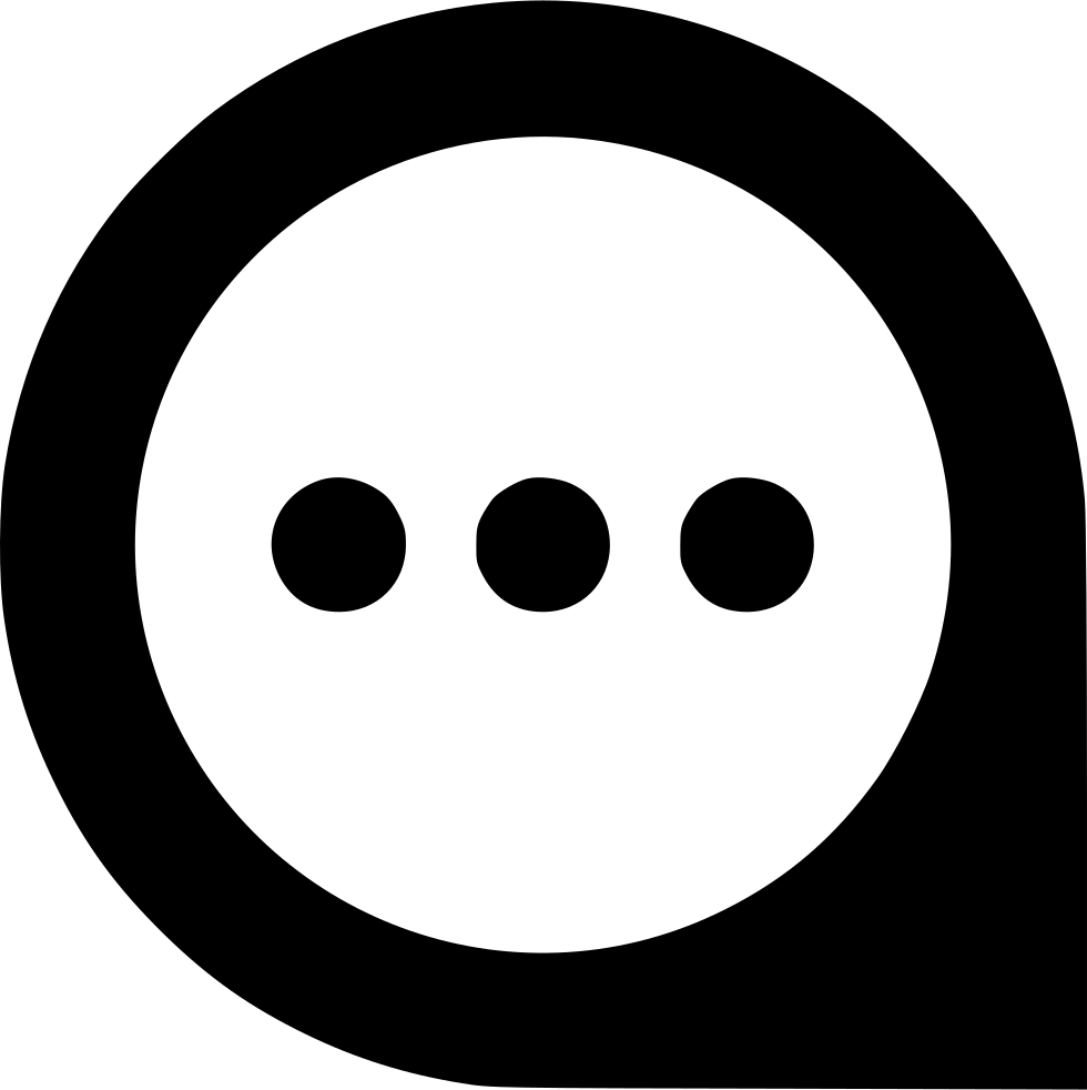 Minimalist Black Circle Design