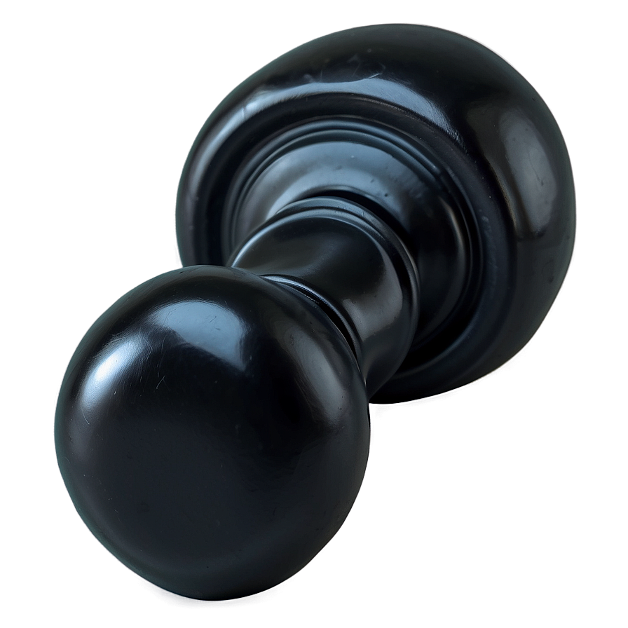 Minimalist Black Doorknob Png Afr47