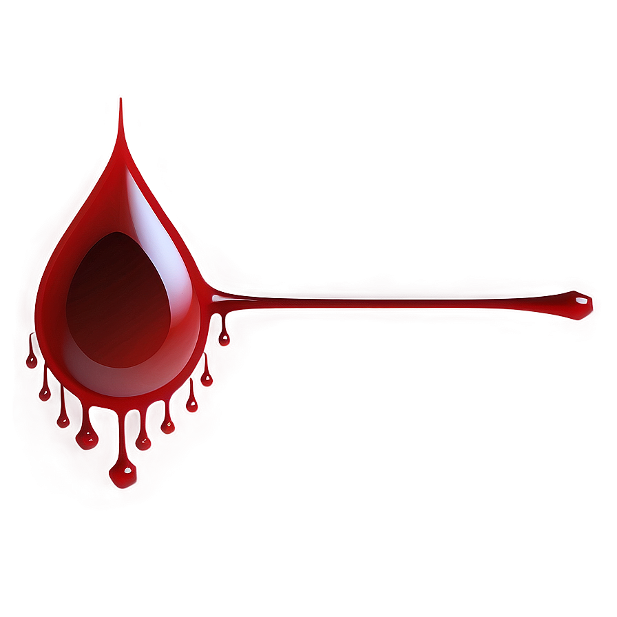Minimalist Blood Drop Png 34