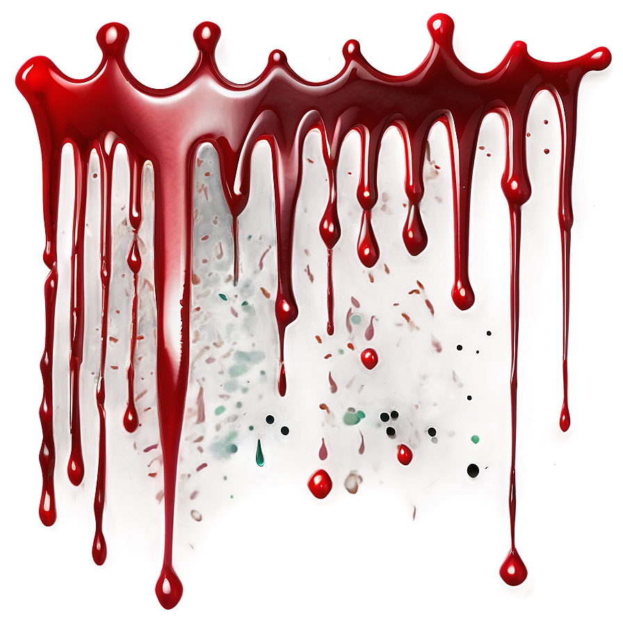 Minimalist Blood Spatter Png 50