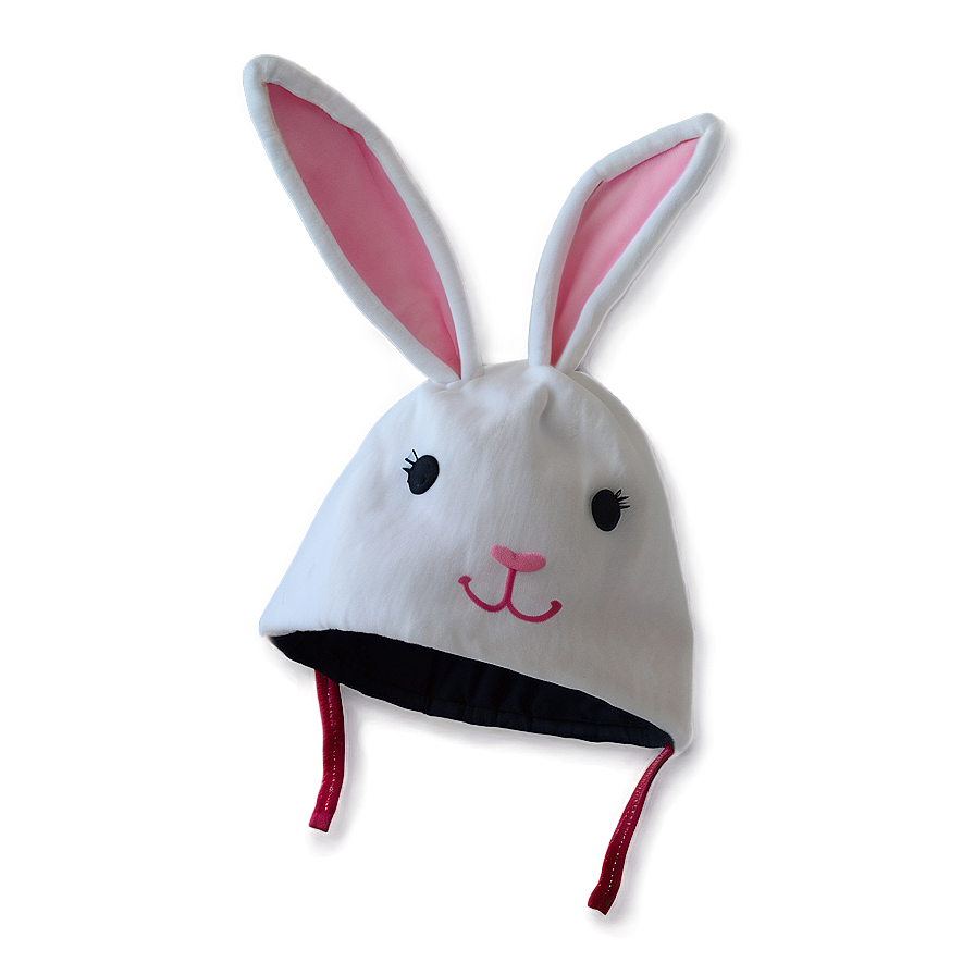 Minimalist Bunny Hat Simple Png Bee