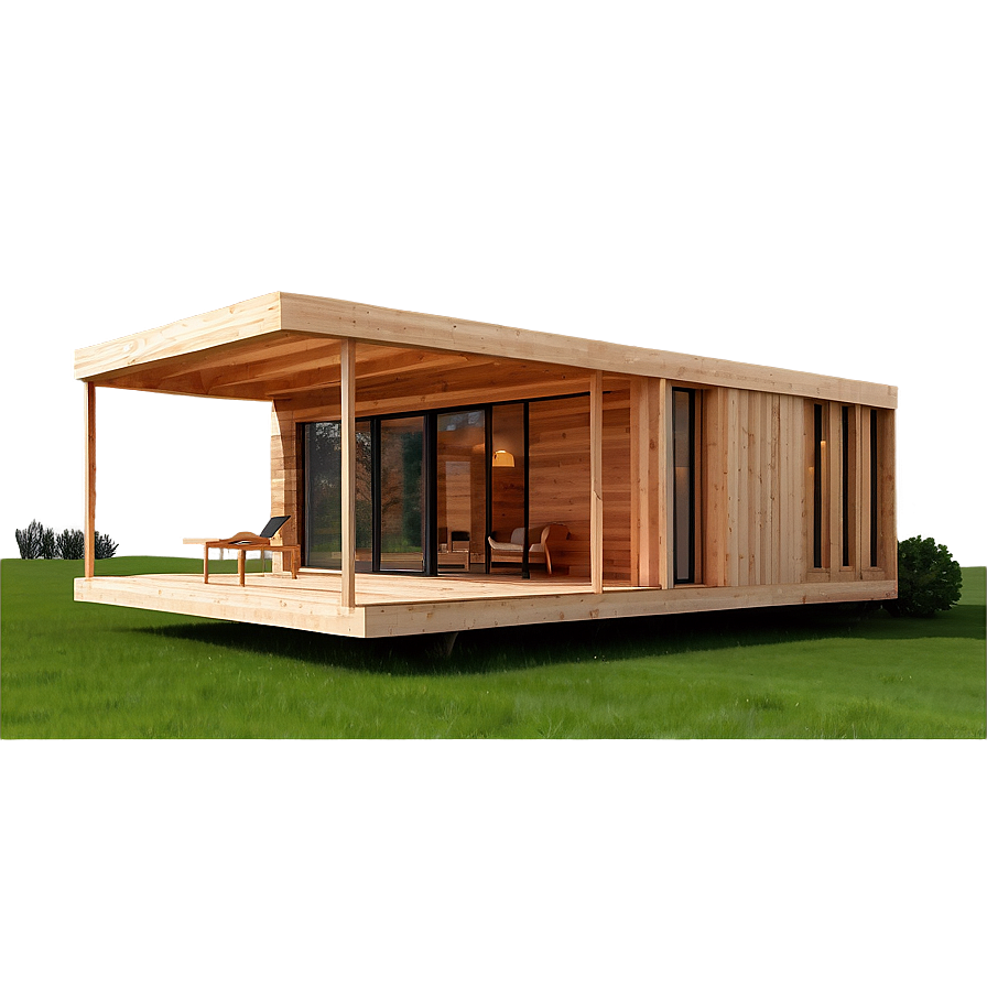 Minimalist Cabin Architecture Png 05242024