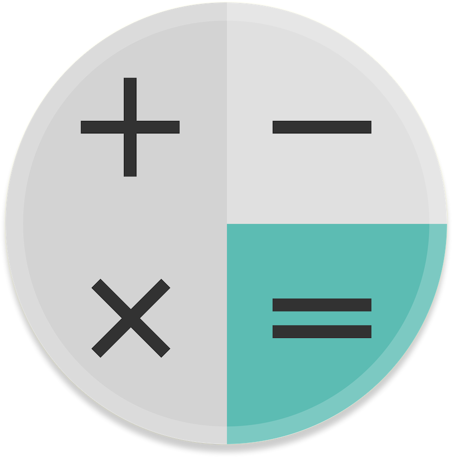 Minimalist Calculator Icon