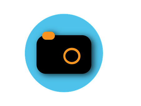 Minimalist Camera Icon Design