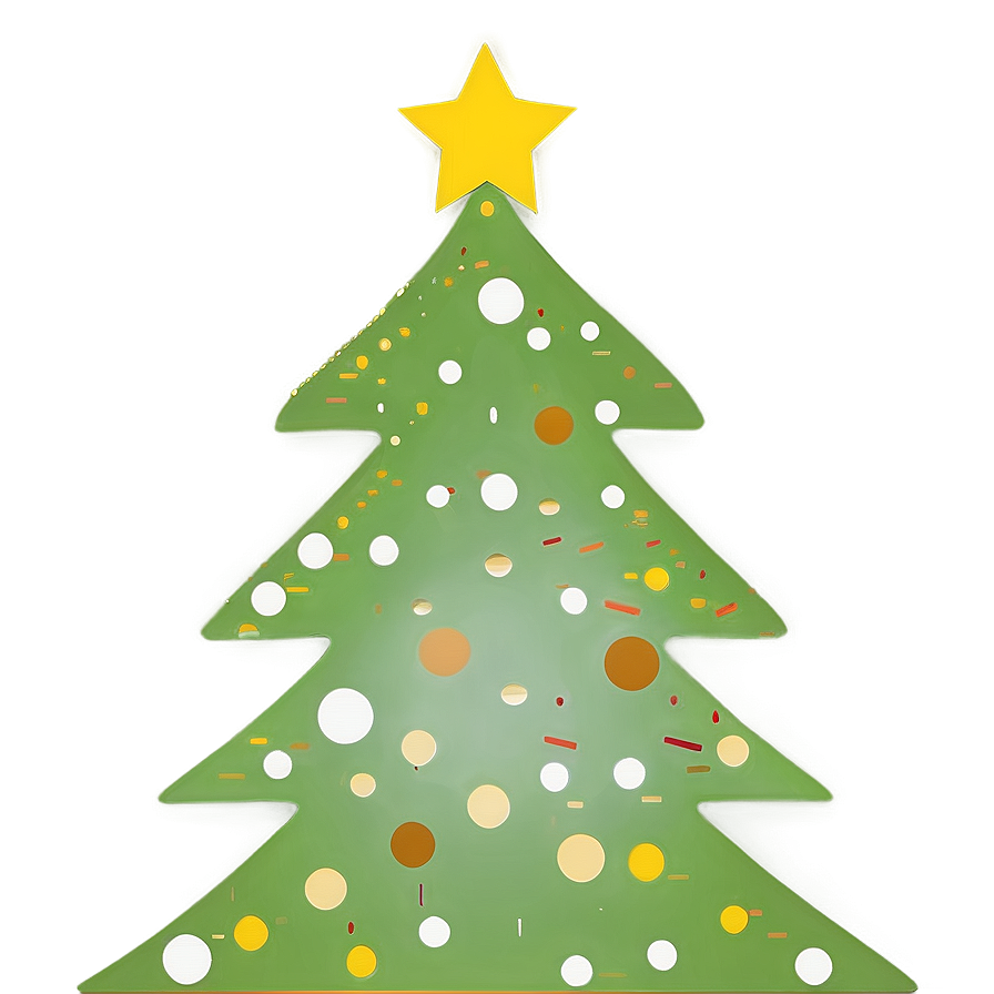 Minimalist Christmas Tree Transparent Png Pwg