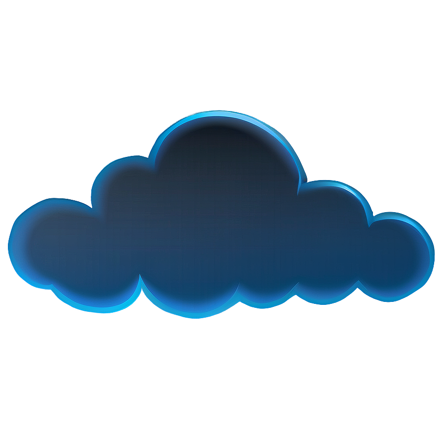 Minimalist Cloud Vector Png 06262024