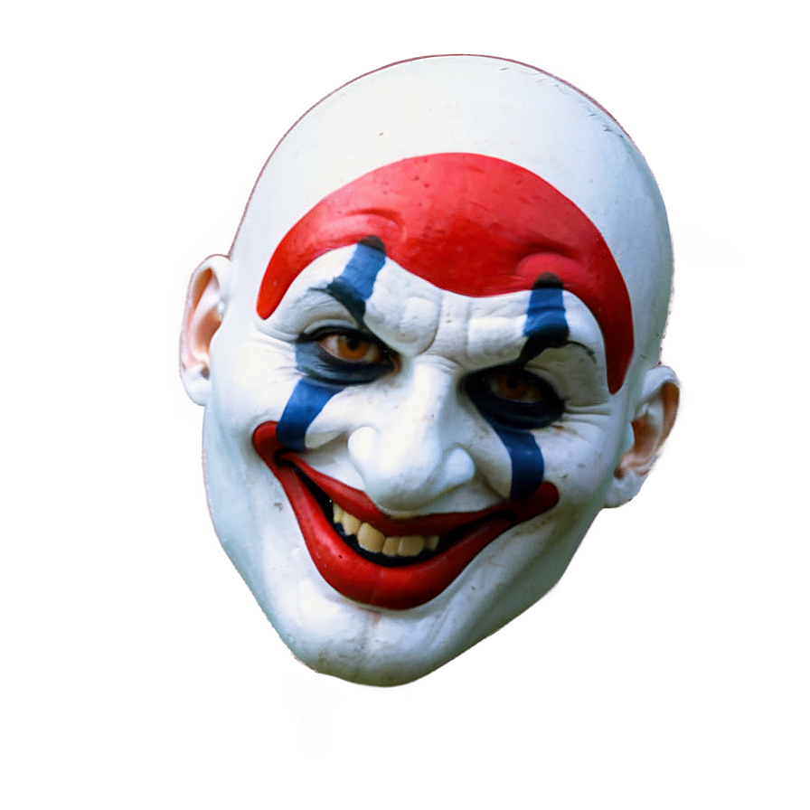 Minimalist Clown Face Icon Png 06272024