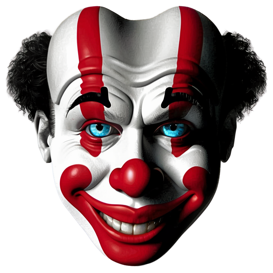 Minimalist Clown Face Icon Png 81