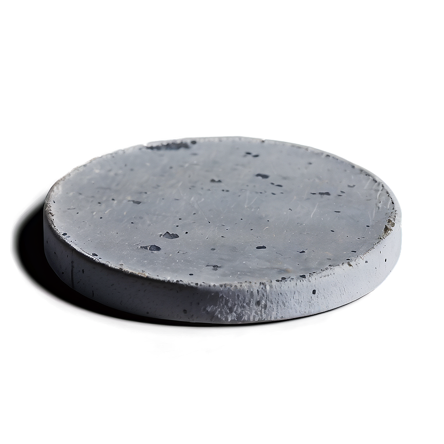 Minimalist Concrete Coaster Png Nig48