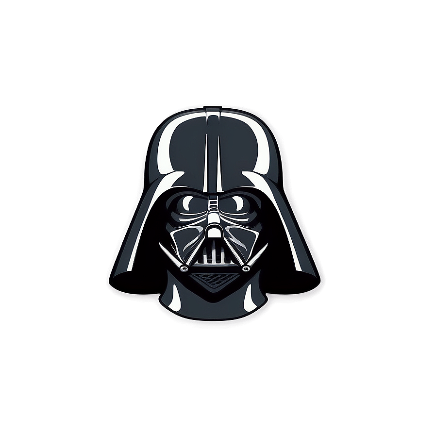Minimalist Darth Vader Design Png 81