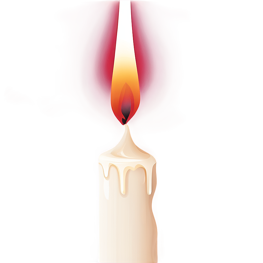 Minimalist Design Candle Png 30