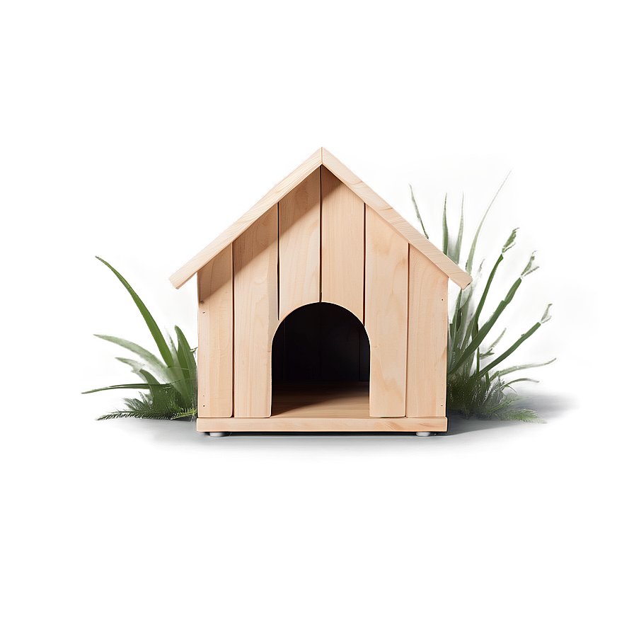 Minimalist Dog House Png 06122024