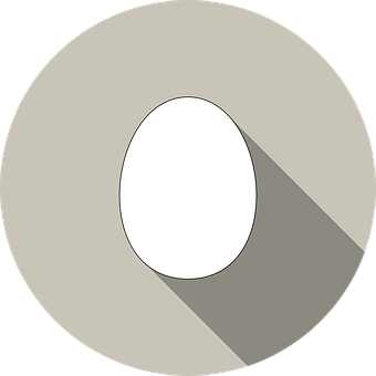 Minimalist Egg Graphic