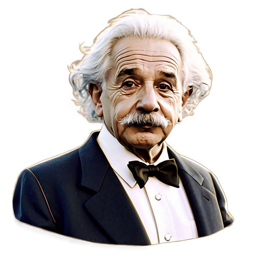 Minimalist Einstein Outline Png Sxp83