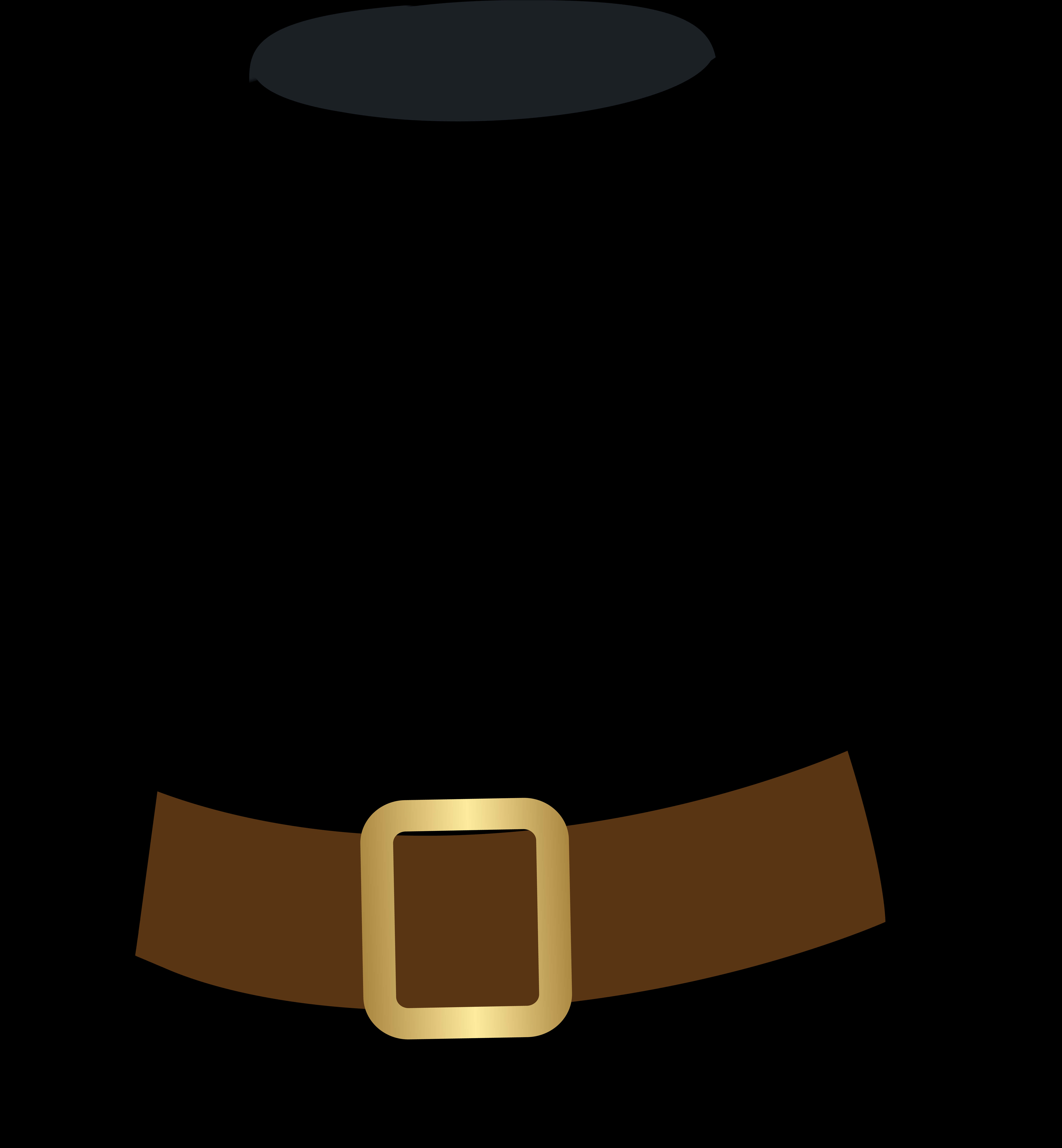 Minimalist Fedora Hat Graphic