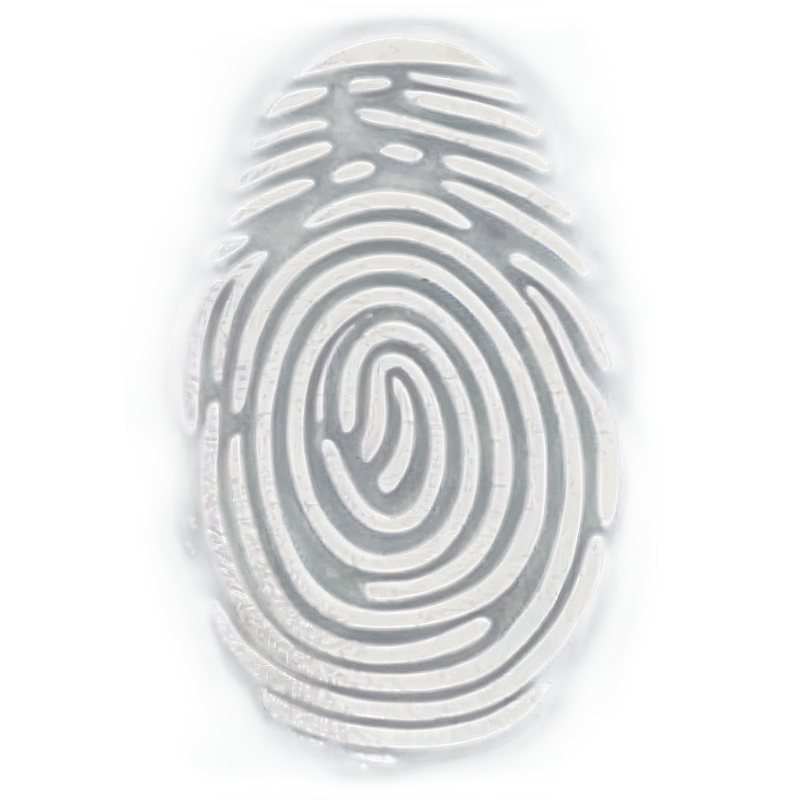 Minimalist Fingerprint Icon Png 05242024