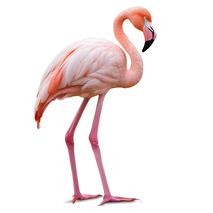 Minimalist Flamingo Design Png 26