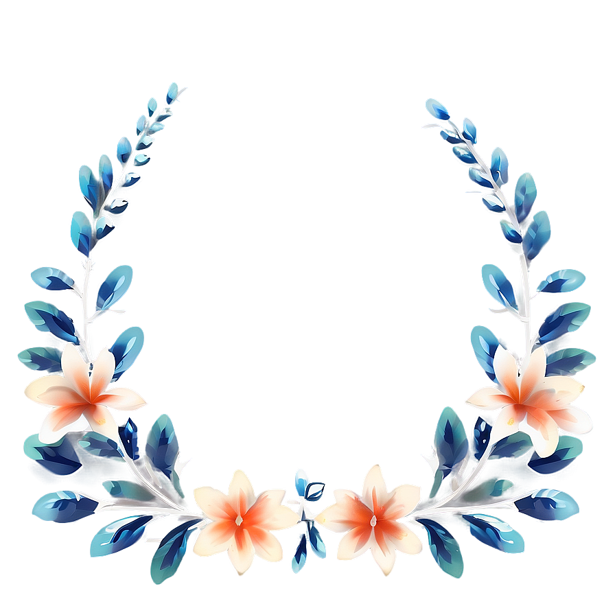 Minimalist Flower Border Png Fpo42