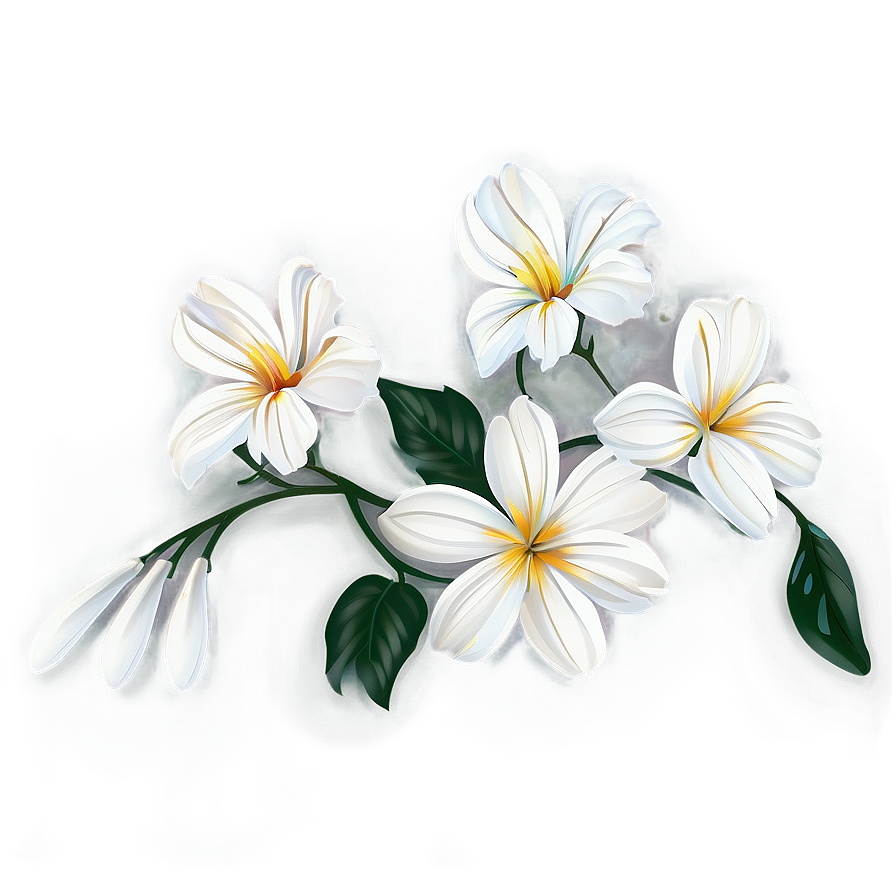 Minimalist Flower Clipart Png 05252024