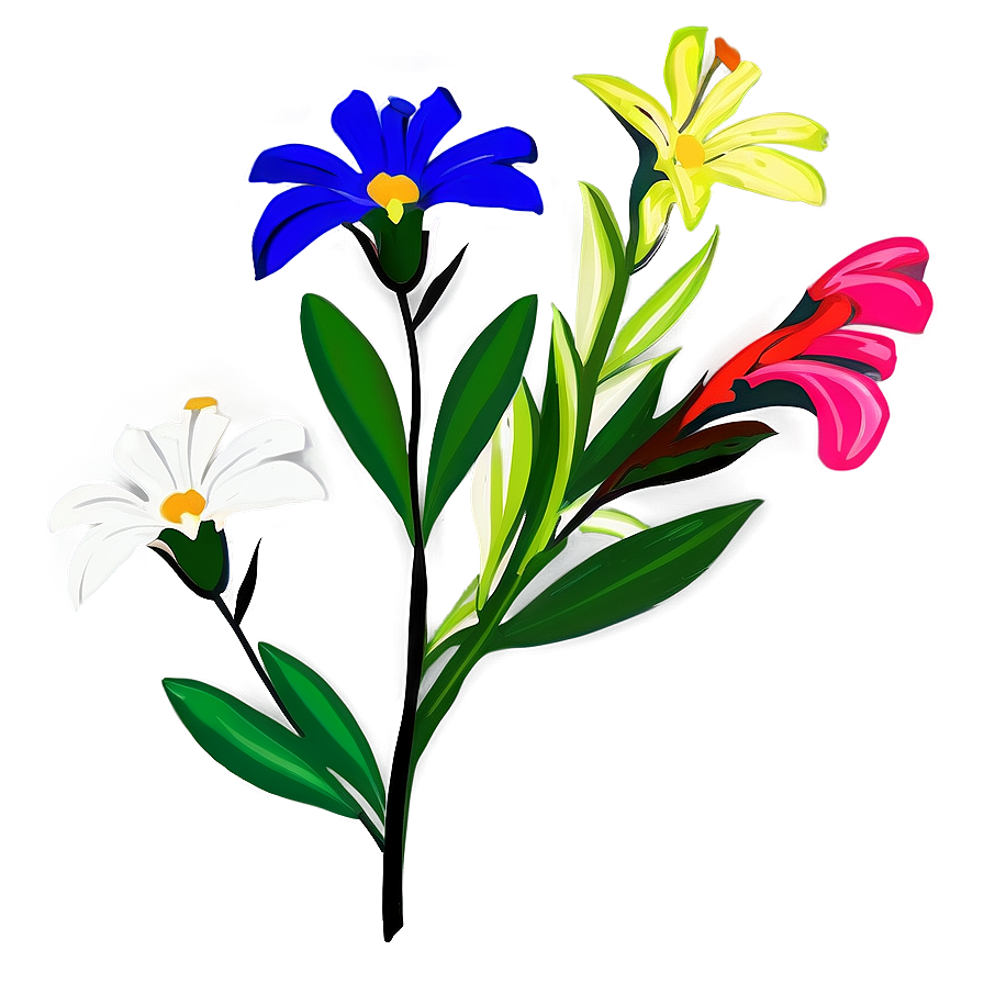 Minimalist Flower Clipart Png Ylu