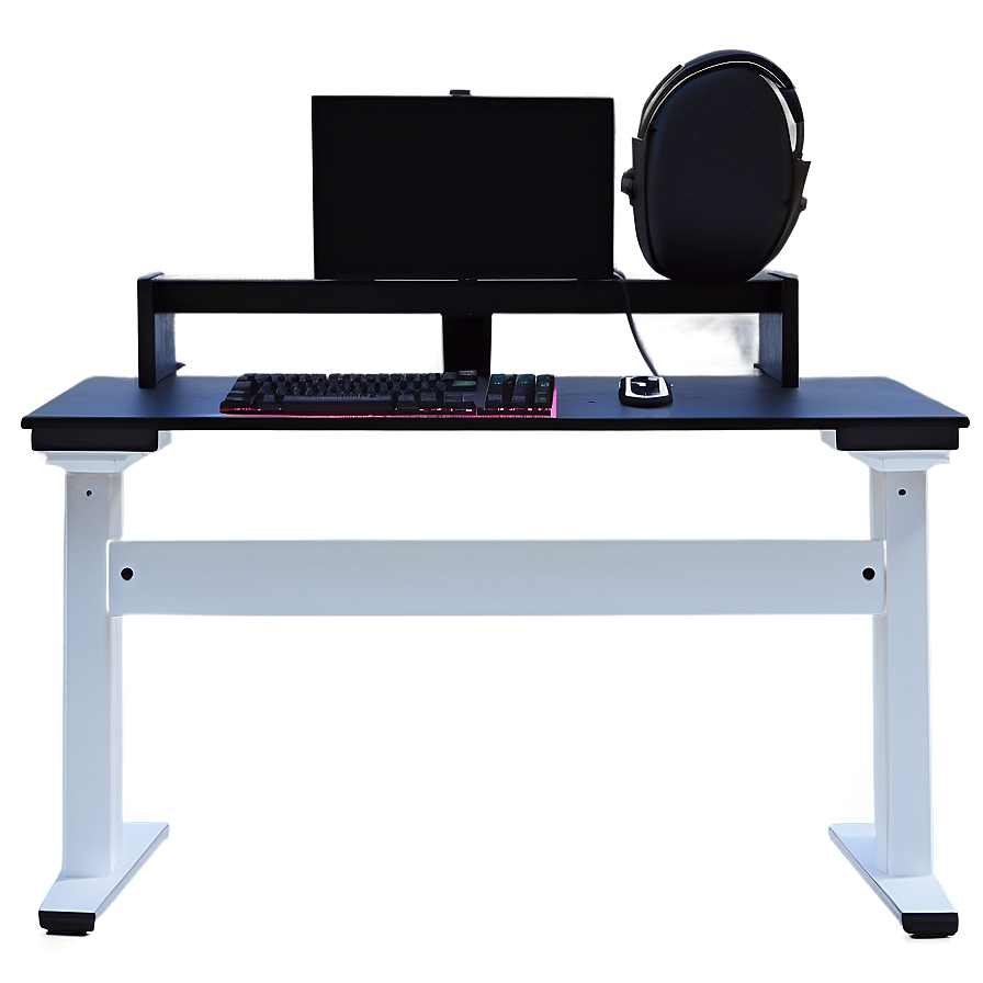 Minimalist Gaming Desk Png Fjr