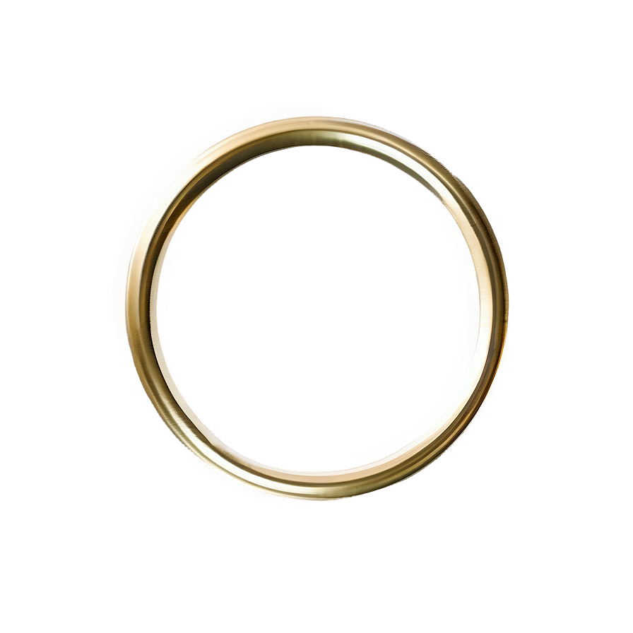 Minimalist Gold Circle Frame Png Kre19