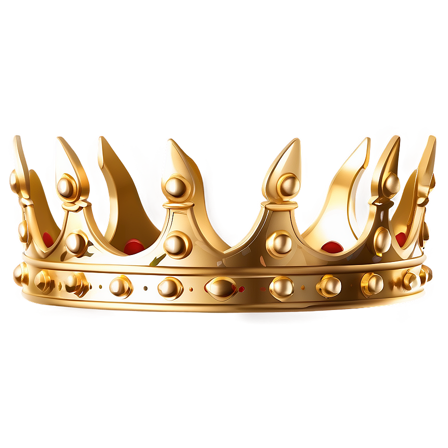 Minimalist Golden Crown Png Wia