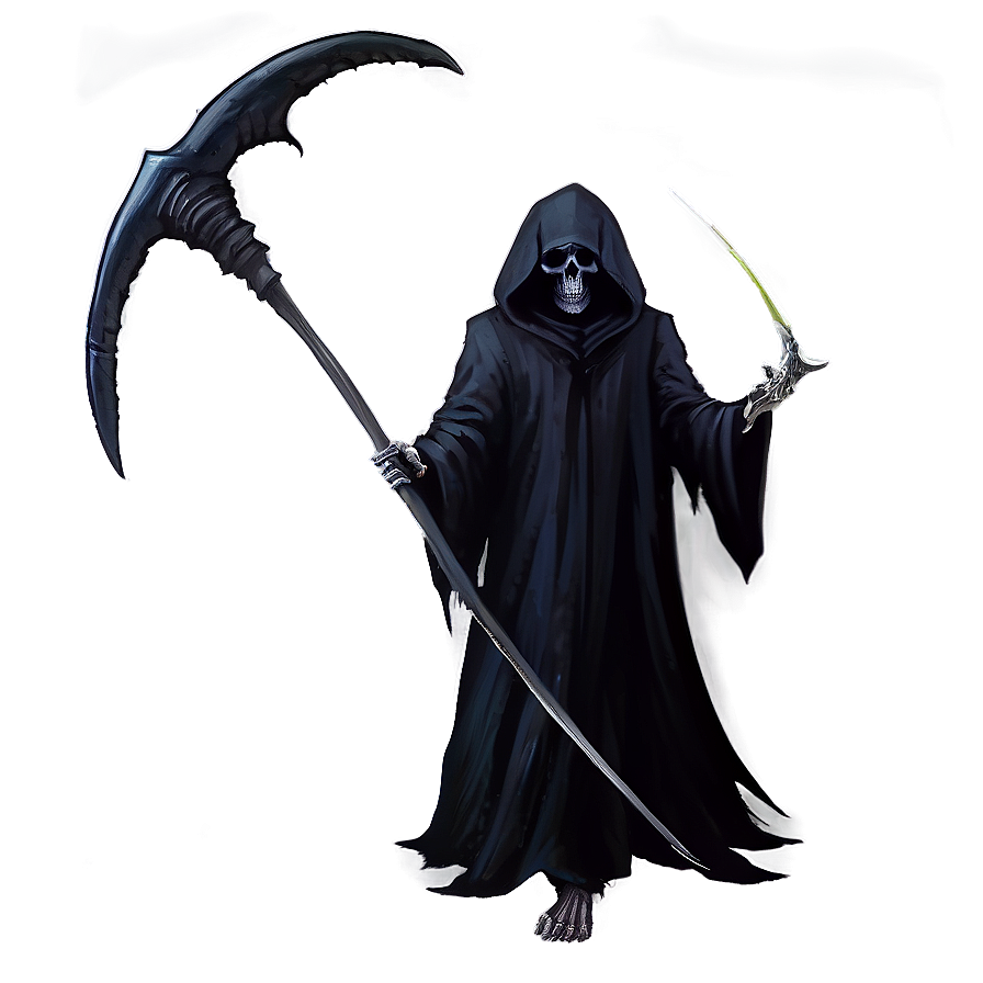 Minimalist Grim Reaper Png Dcu79
