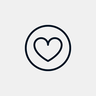 Minimalist Heart Icon