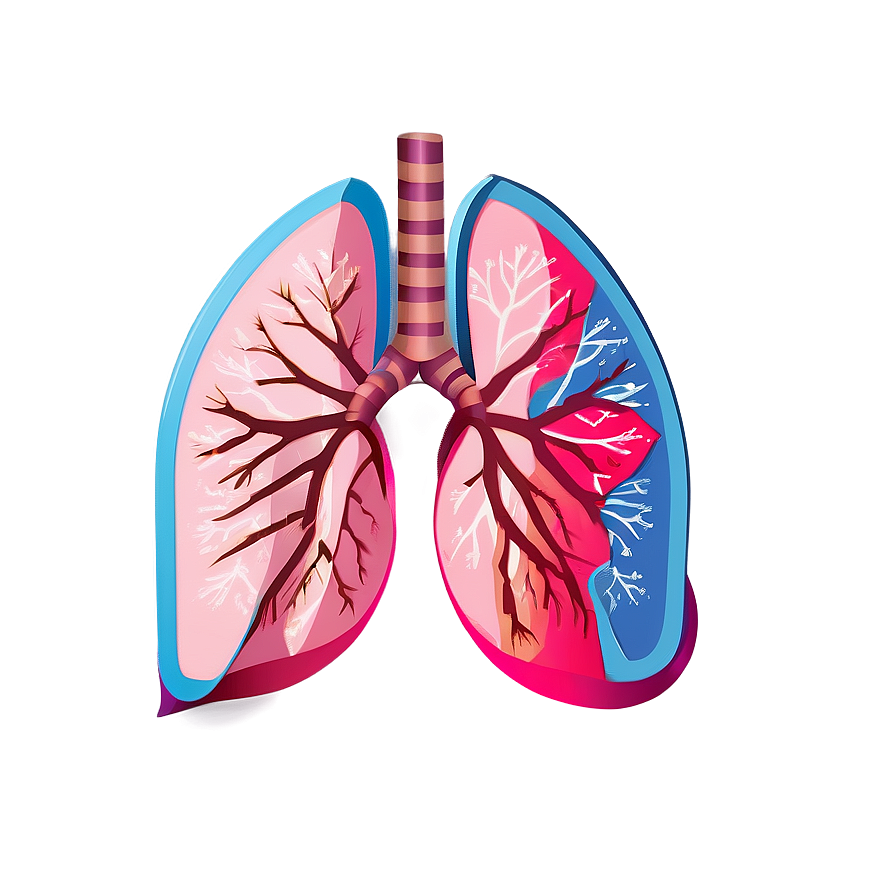 Minimalist Lungs Icon Png Gbt