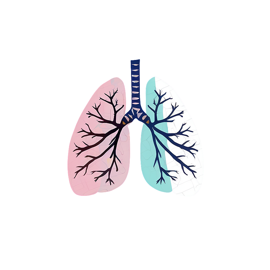 Minimalist Lungs Icon Png Jln28