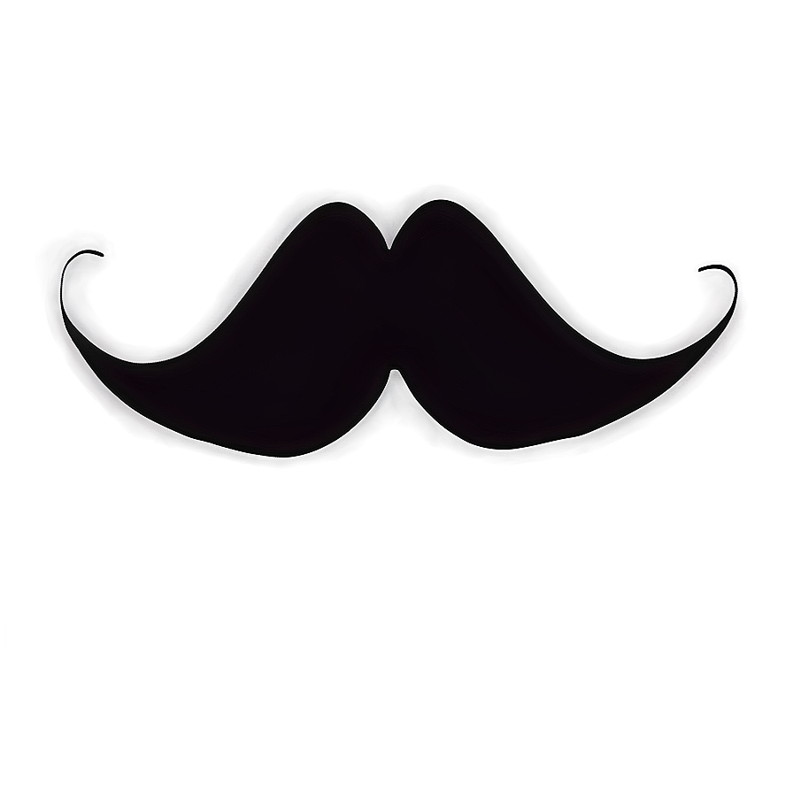 Minimalist Moustache Silhouette Png 85