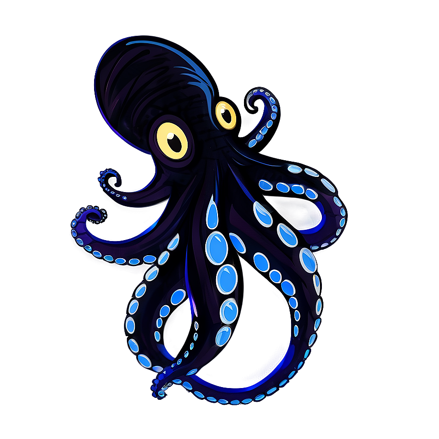 Minimalist Octopus Icon Png 05062024