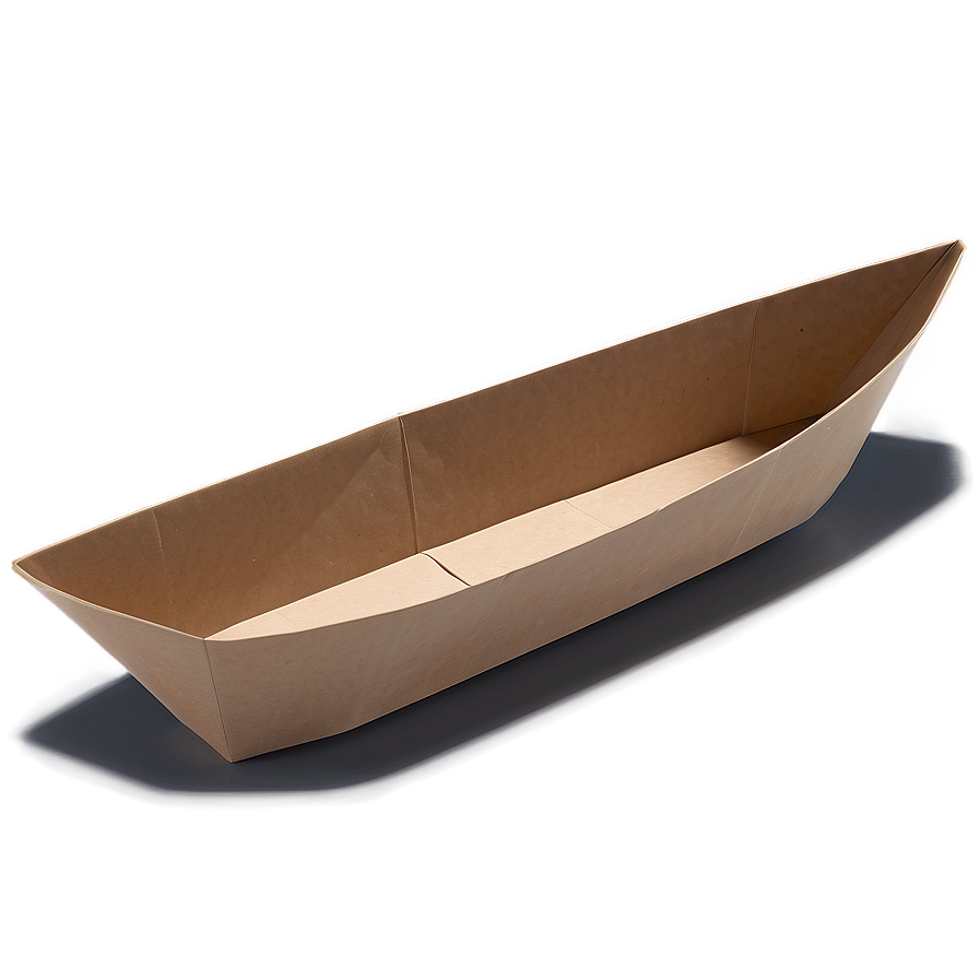 Minimalist Paper Boat Design Png 84