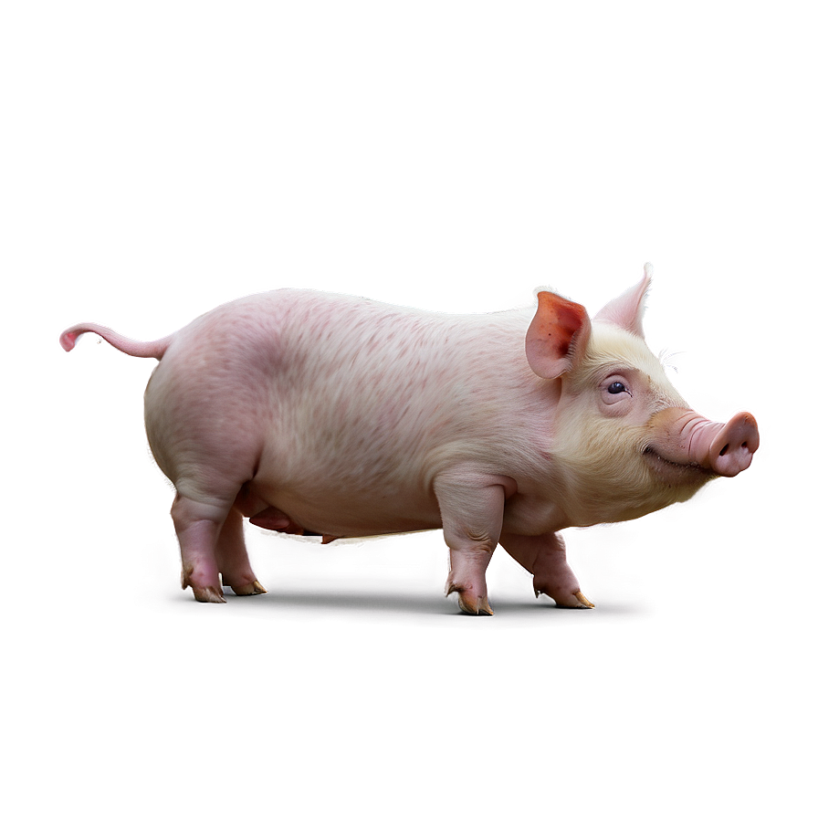 Minimalist Pig Png Doe35