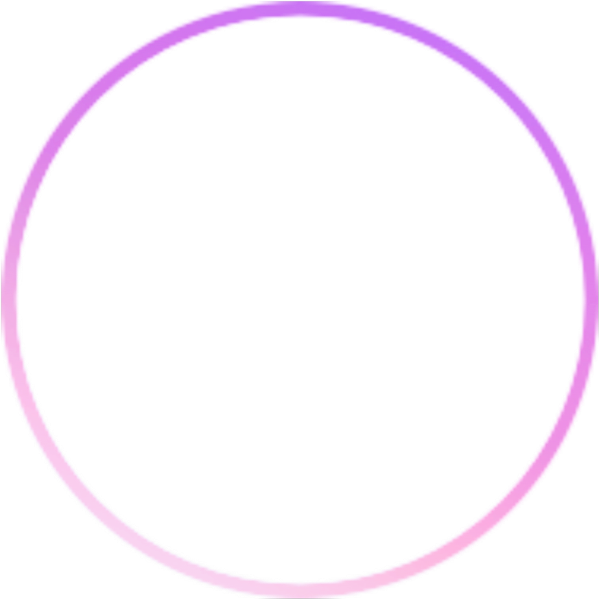 Minimalist Pink Circle Graphic