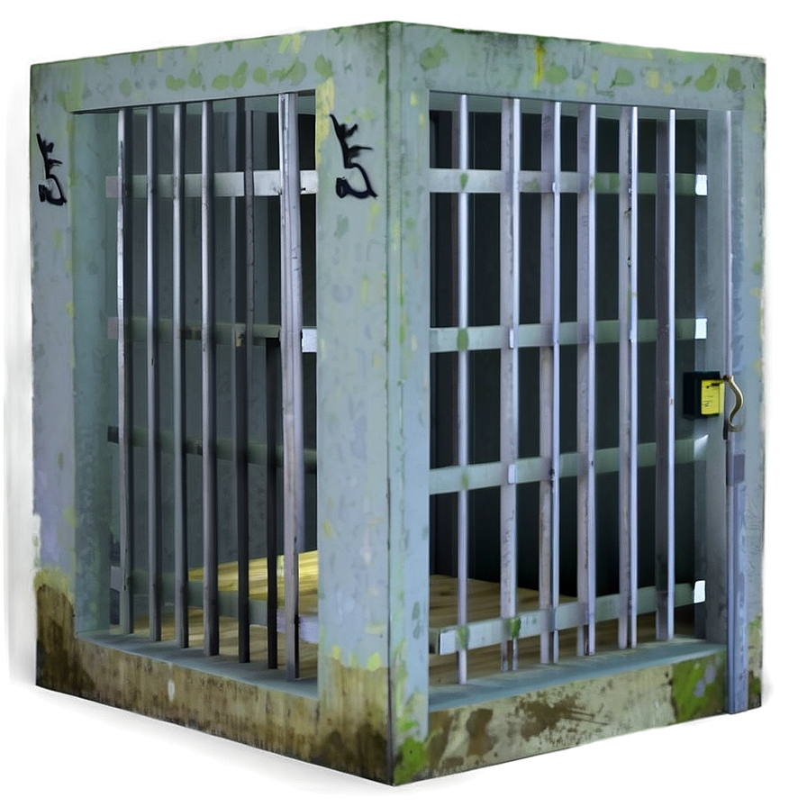 Minimalist Prison Cell Png 06202024