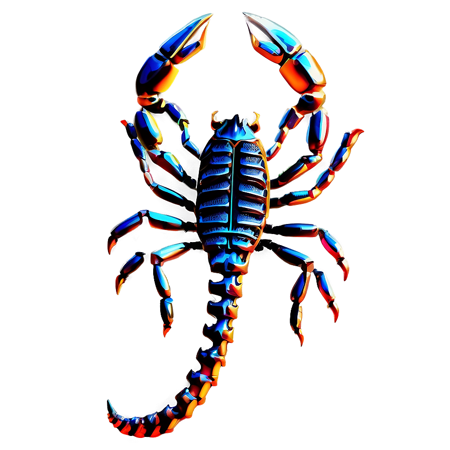 Minimalist Scorpion Design Png Pph