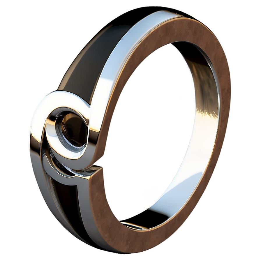 Minimalist Silver Ring Png 06212024