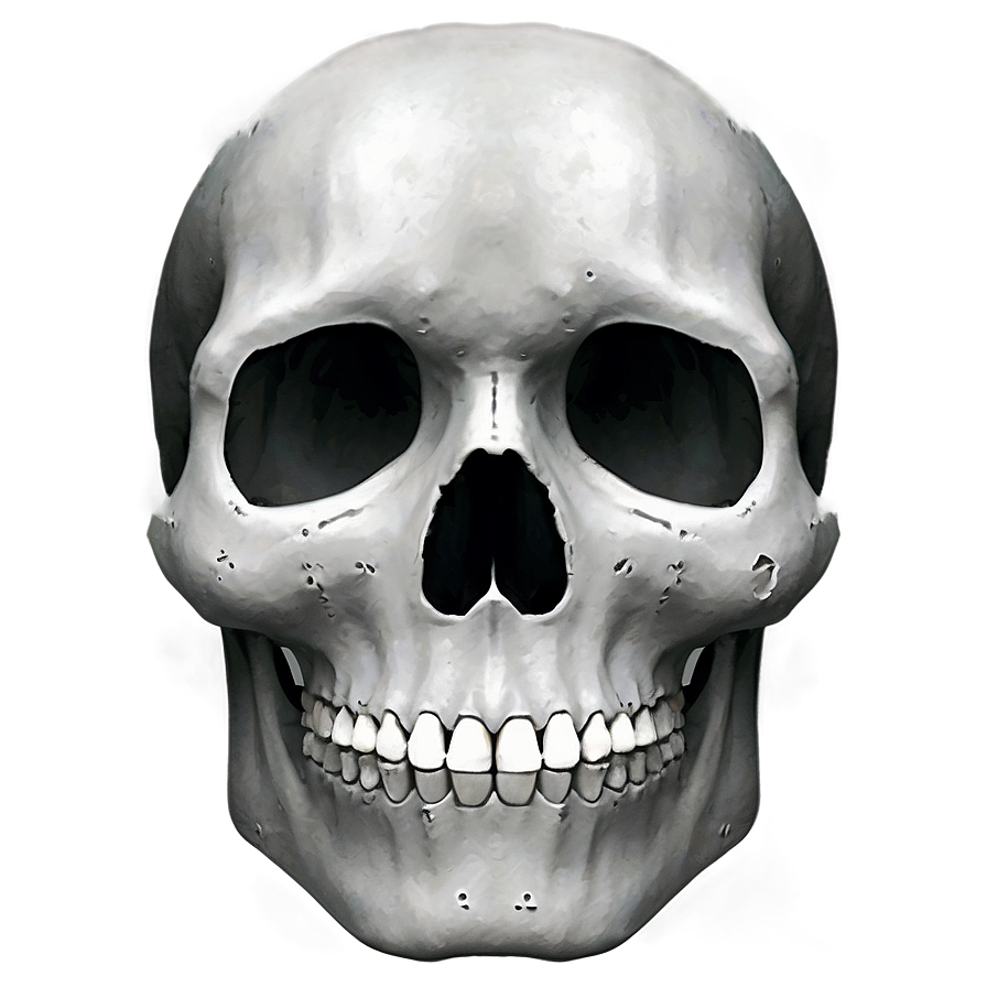 Minimalist Skull Face Outline Png 06272024