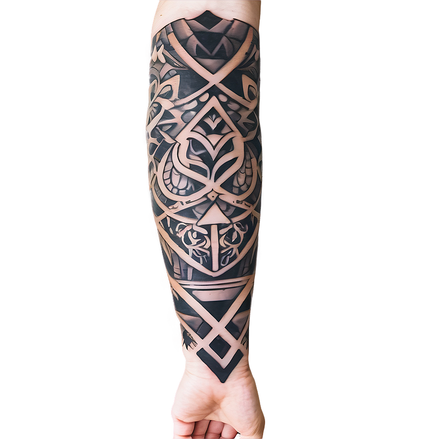 Minimalist Sleeve Tattoo Png Hqh