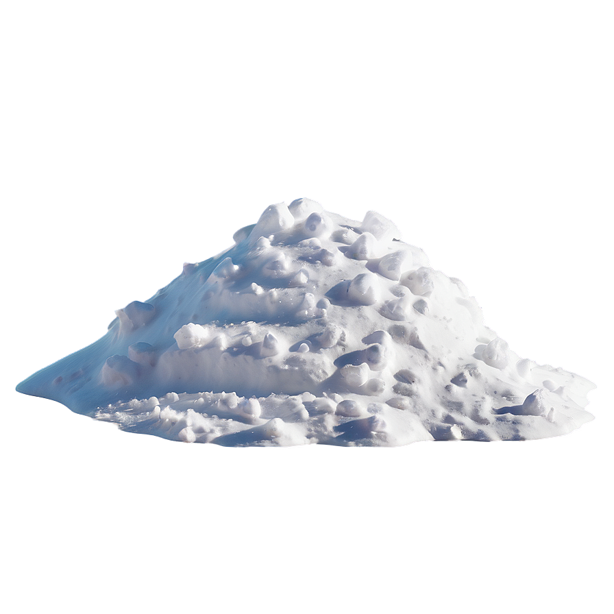 Minimalist Snow Pile Png Bpp